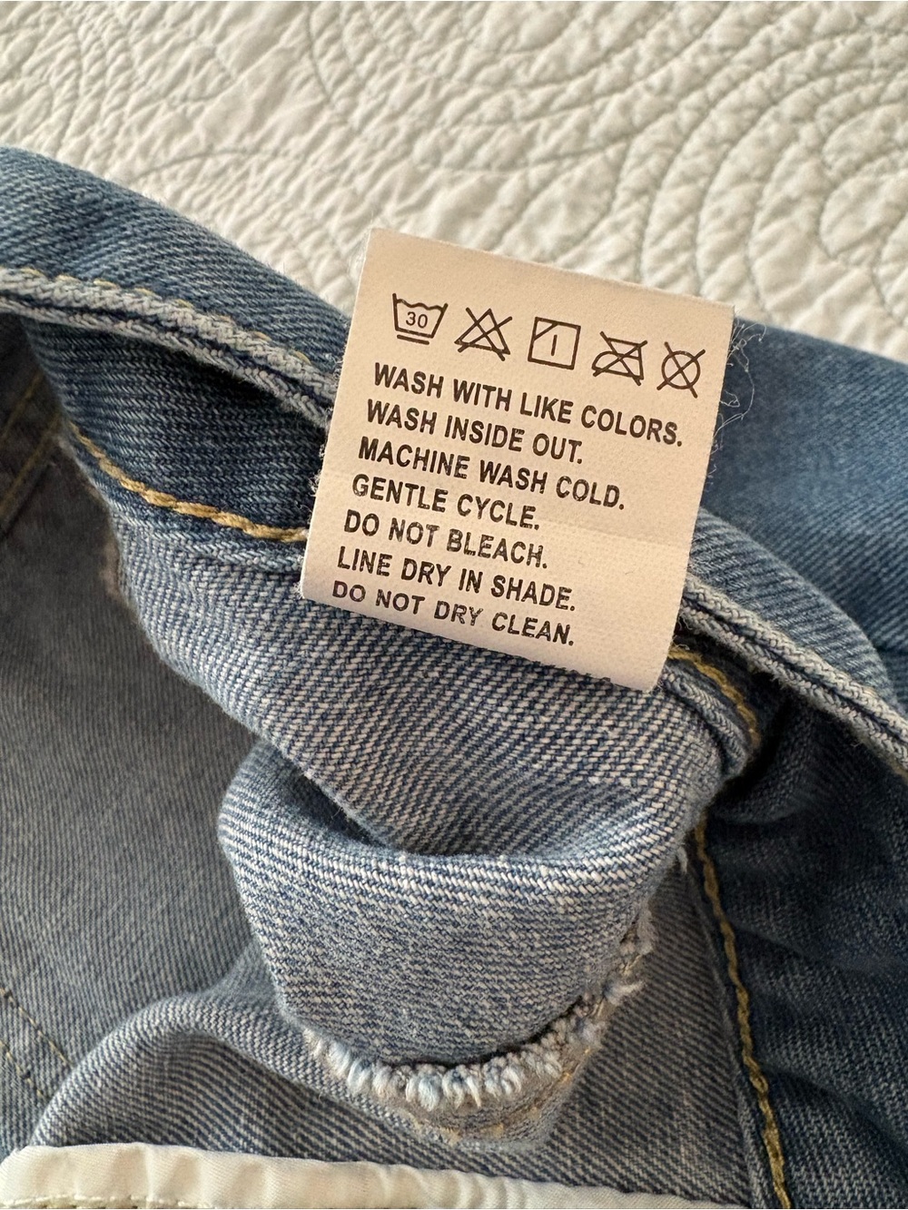 Denim maxi skirt. Size XL. - Picture 6 of 10